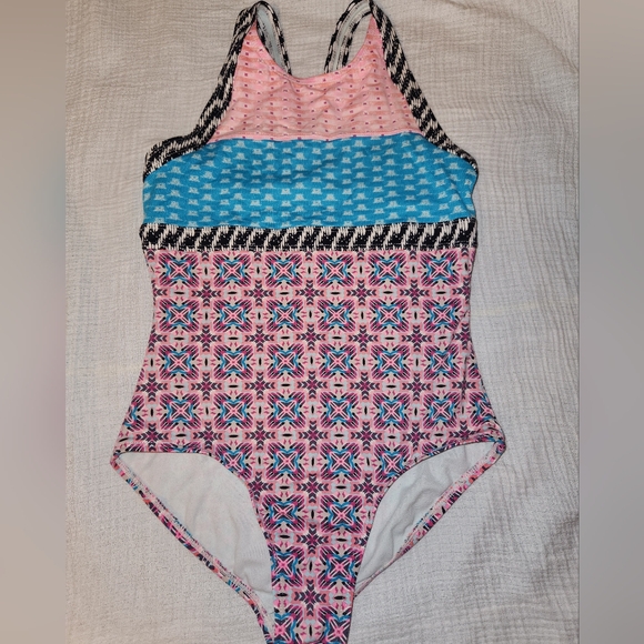 Athleta Girls Swimsuit Size L 12